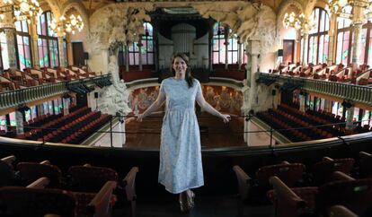 Mercedes Conde, al Palau de la Música.