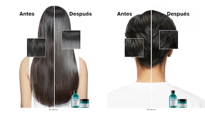 Esta mascarilla de arcilla para pelo graso reduce el exceso de sebo. ​