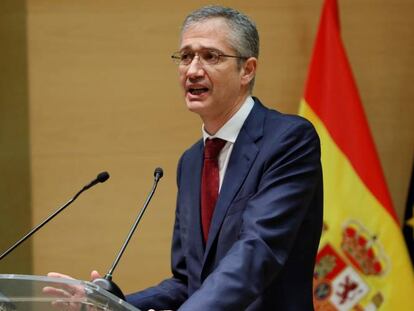 Pablo Hernández de Cos, gobernador del Banco de España.