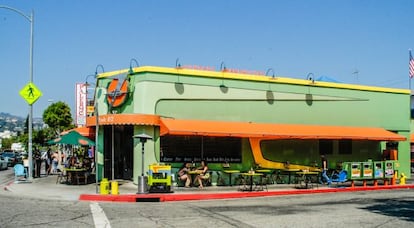 Restaurante Fred 62, en Los Feliz, en Los Ángeles.