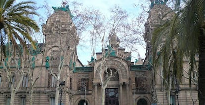 Sede del Tribunal Superior de Justicia de Cataluña en Barcelona.