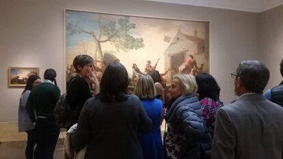 Una visita sobre Goya en el Museo del Prado.
