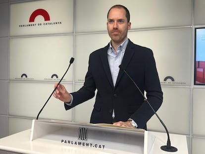 Juan Fernández portavoz del PP en el Parlament