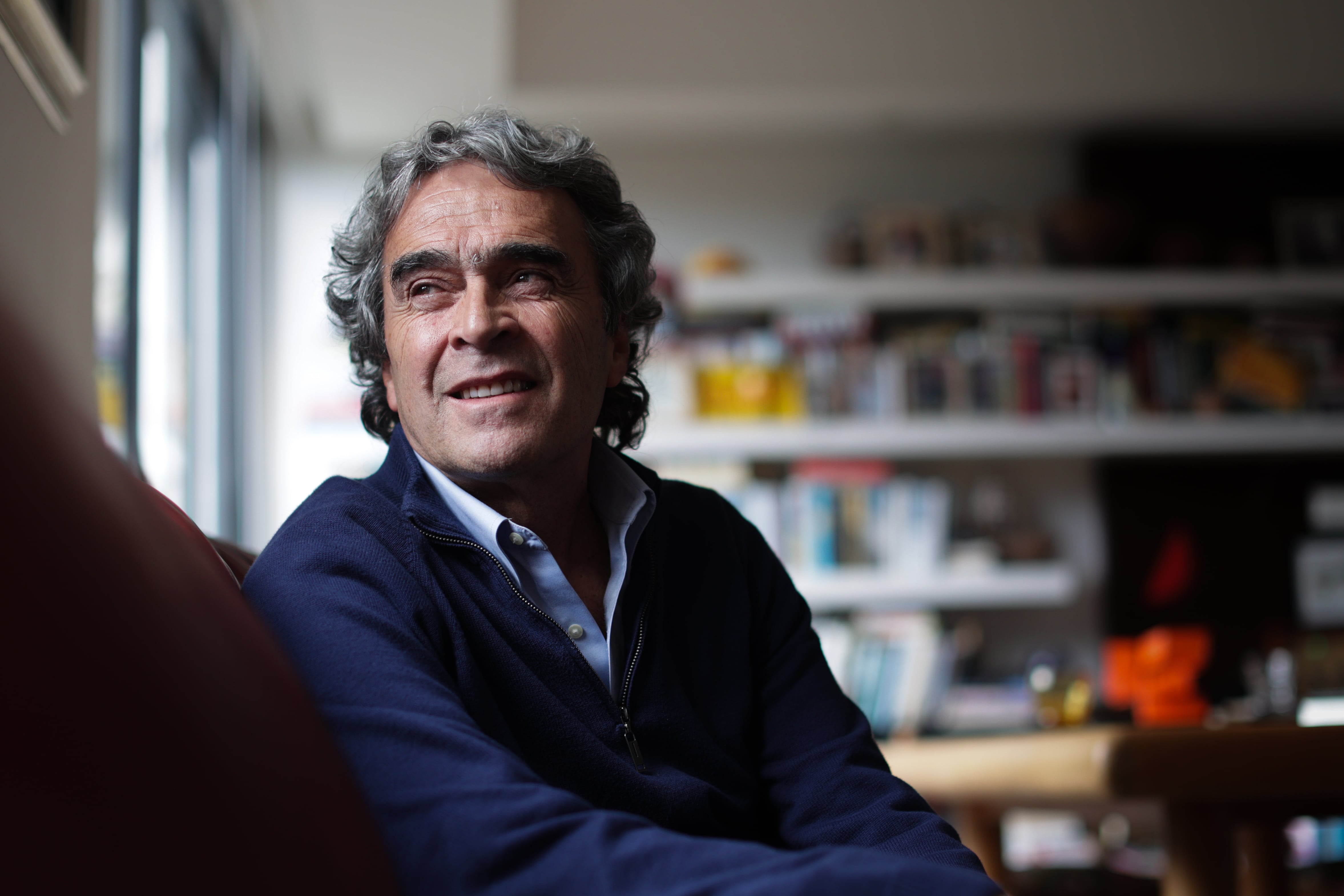 Sergio Fajardo en Bogotá.