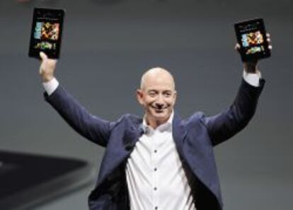 Jeff Bezos, presidente de Amazon.