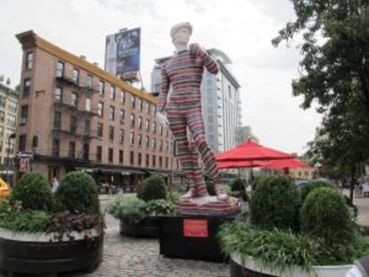 Un 'David' en el Meatpacking District.