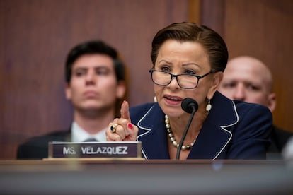 Nydia Velázquez, en Washington DC