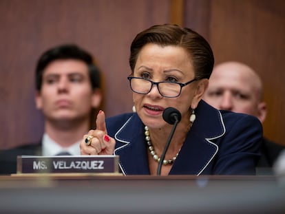 Representative Nydia Velázquez, in Washington.