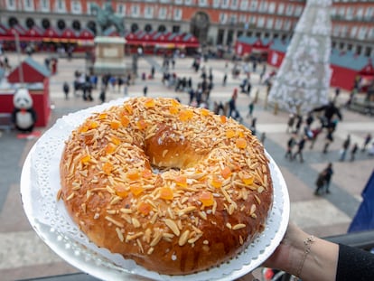 Roscón de Reyes del obrador Panod, el mejor de Madrid en la quinta convocatoria de este concurso.