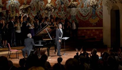 Concert de Jonas Kaufmann al Palau de la Música.