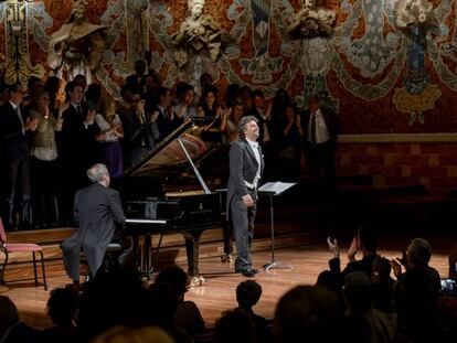 Concert de Jonas Kaufmann al Palau de la Música.