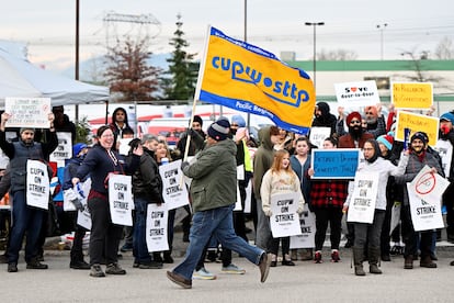 huelga servicio postal en canadá