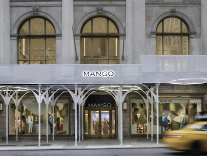 Tienda de Mango en la Quinta Avenida de Nueva York, inaugurada en mayo de 2022.