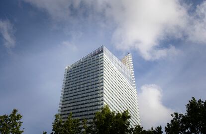 La torre Puig,  sede corporativa del gigante de la cosmética Puig.