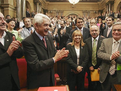 Pleno de la votación del Estatut de Cataluña el 30 de septiembre de 2005.