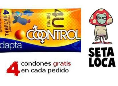 Setaloca.com tiene preparado un curioso regalo para sus clientes durante este verano: cuatro condones.