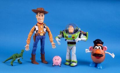 Juguetes de los personajes de Toy Story