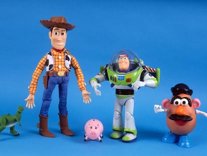 Juguetes de los personajes de Toy Story