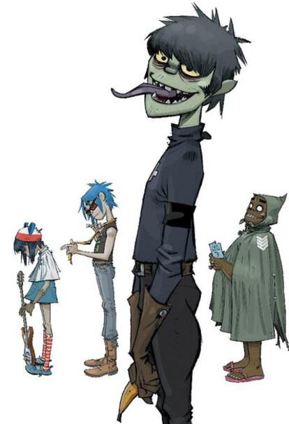 El grupo Gorillaz