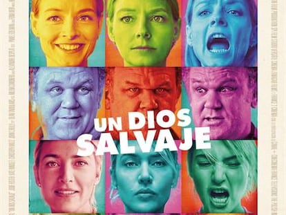 Cartel de Un dios salvaje