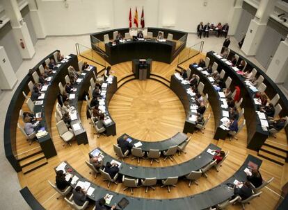 El pleno municipal, en la reunión celebrada en enero.
