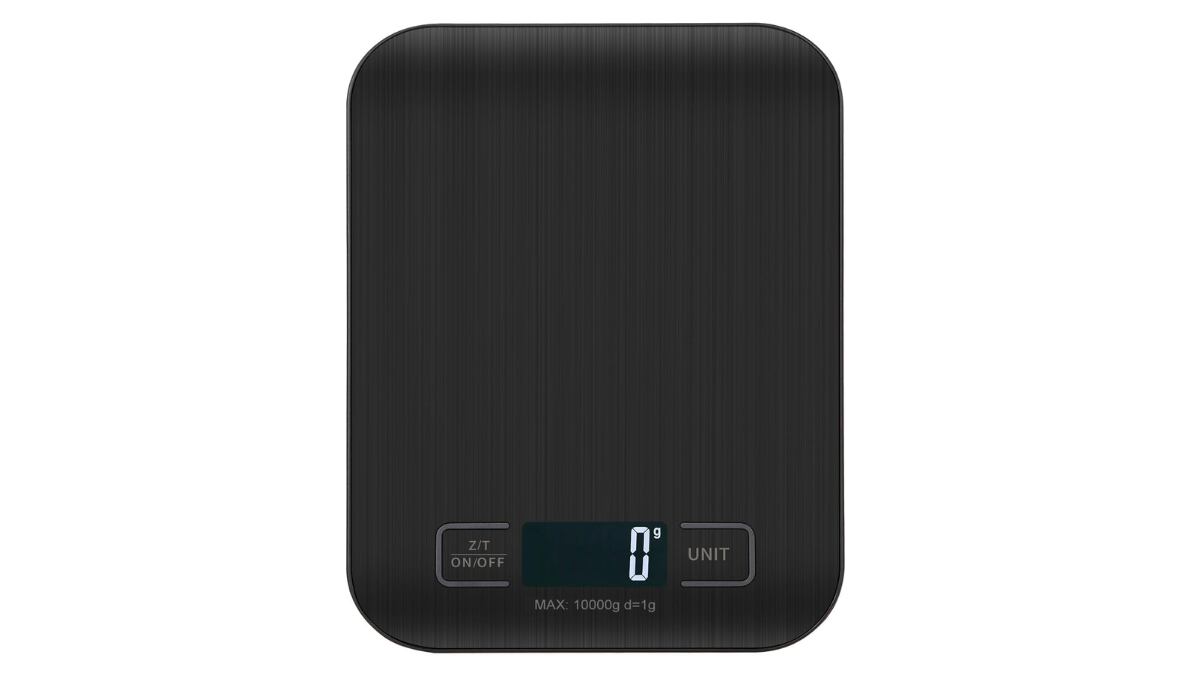 Digital kitchen scale.