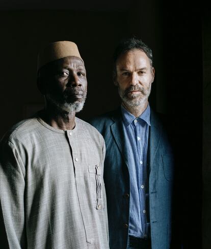 Retrato promocional de Ballaké Sissoko y Piers Faccini.