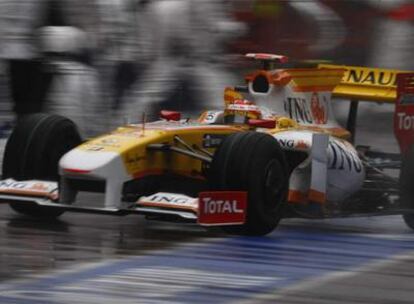 El piloto de Renault, durante la carrera en el Gran Premio de China