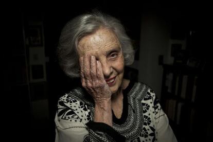 La periodista y escritora Elena Poniatowska.