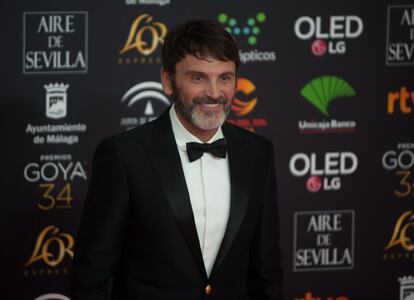 Fernando Tejero en los Goya 2020 en Málaga.