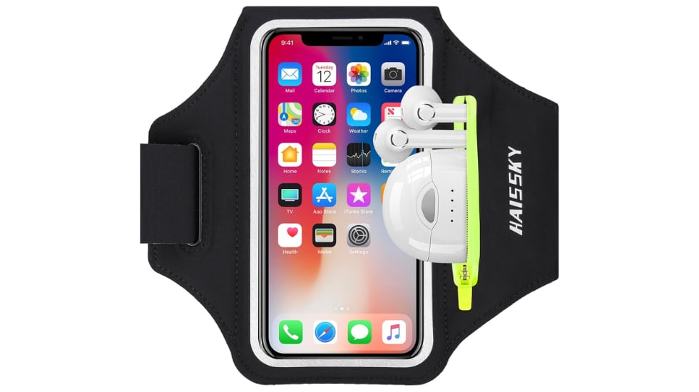 Brazalete deportivo para correr.