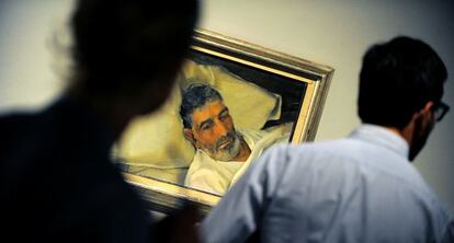 Retrato del padre de Francisco Lozano, una de las obras incluidas en la exposición.