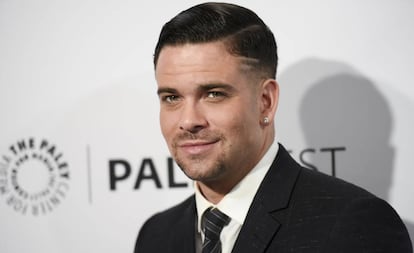 O ator Mark Salling, em 2015.