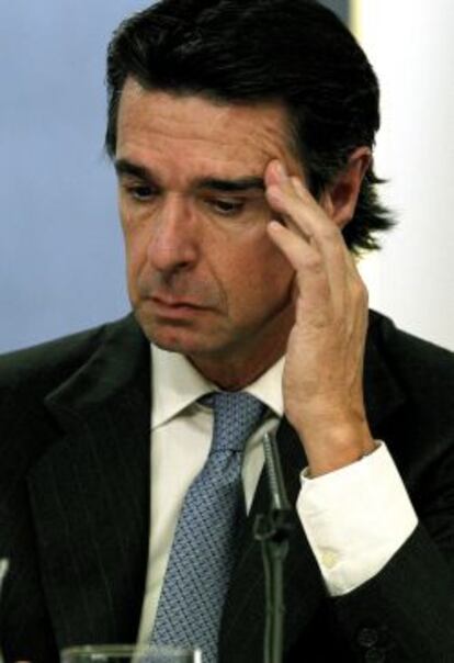 Jos&eacute; Manuel Soria, ministro de Industria.