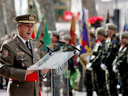El comandante general de Baleares, José Emilio Roldán