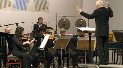 Concierto del Grupo Instrumental de Valencia en el Festival de M&uacute;sica de Alicante.