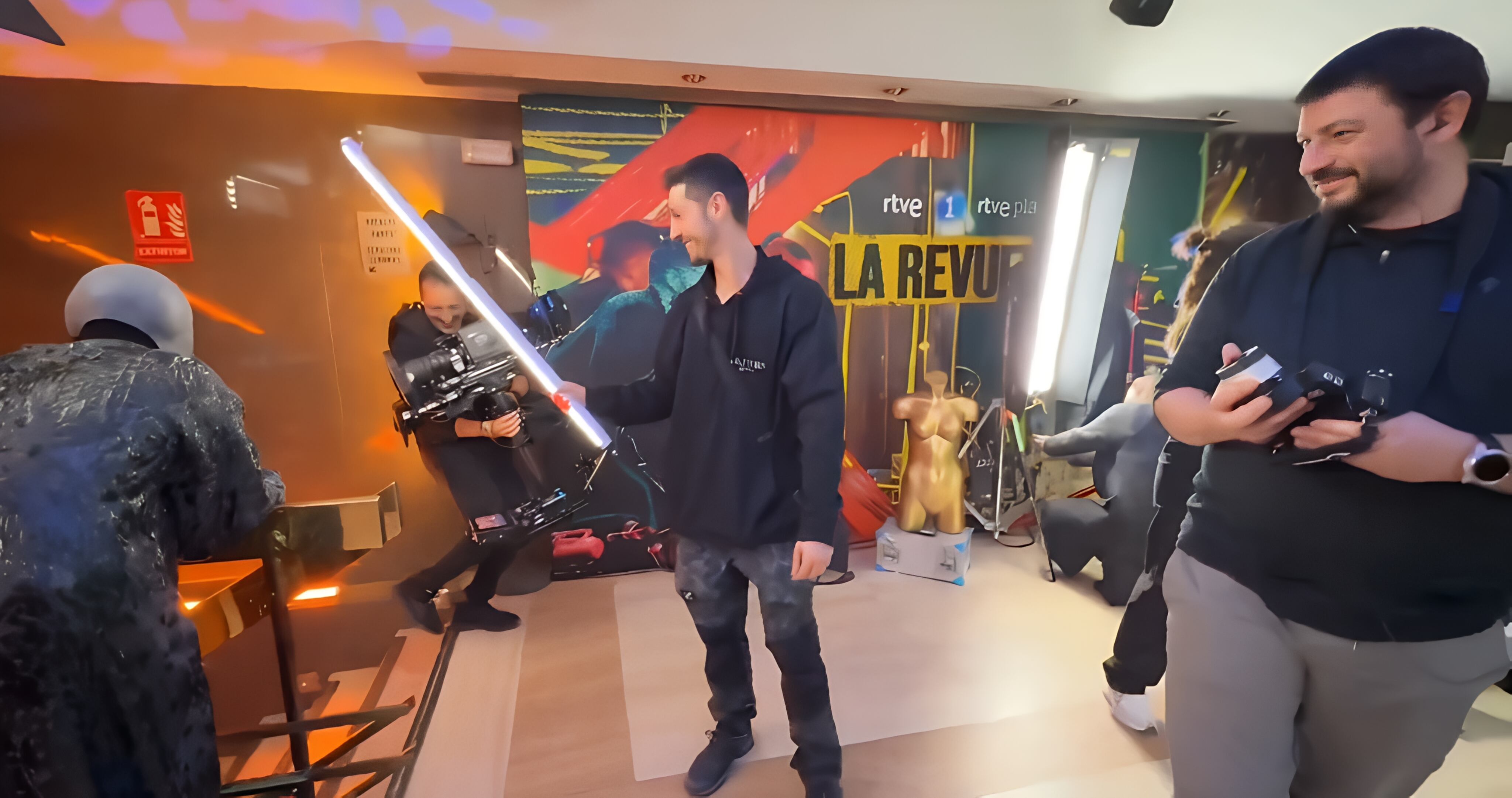 Las imágenes que muestran cómo se grabó el plano secuencia de Amaia: “Me quito el sombrero”