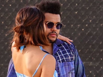 Selena Gomez y The Weeknd, en Coachella.