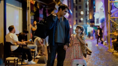 Metraje de la película Un hombre abandonado de Netflix