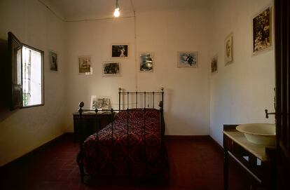 Habitación del poeta Miguel Hernández en Orihuela, ahora convertida en la casa museo del poeta. 