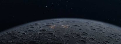 Ubicación del hotel en la Luna de GRU Space