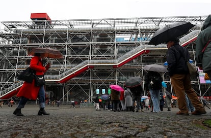 El Museo de Arte Georges Pompidou.