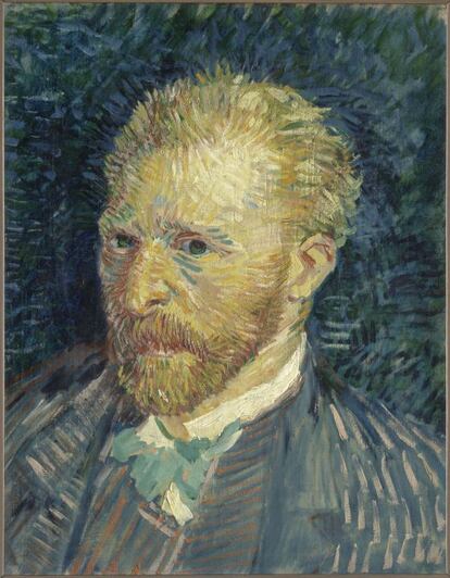 Autorretrato de Van Gogh, una de las grandes obras que pueden verse en Barcelona.