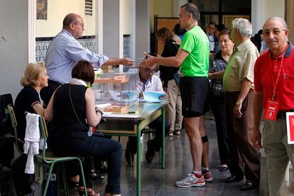 Votación colegios electorales