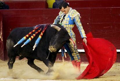 Iván Fandiño hizo lo más destacado del séptimo festejo fallero.