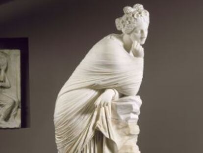 'Estatua de Polimnia', una de las obras expuestas en CaixaForum.