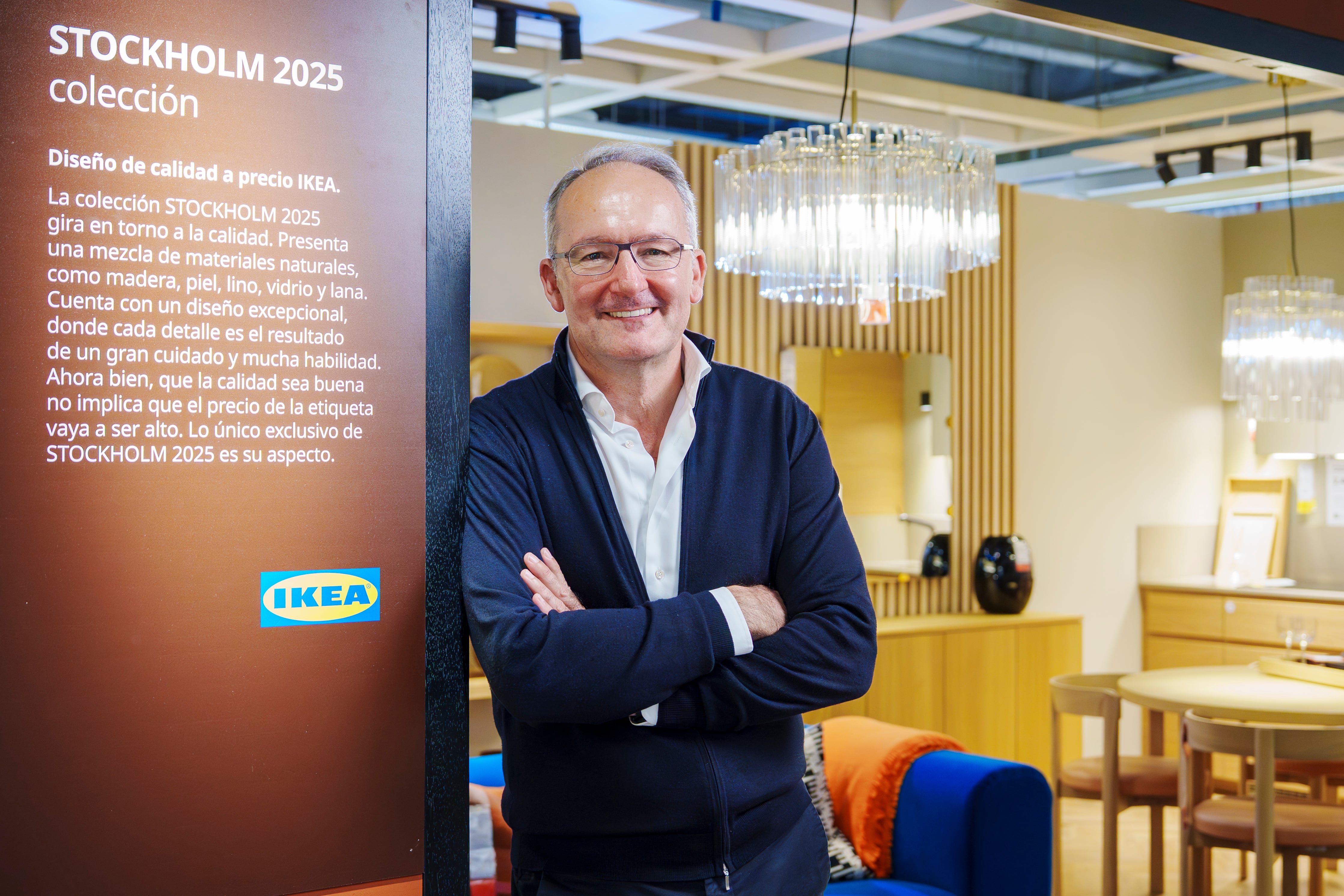 Juvencio Maeztu, consejero delegado del grupo Ingka, principal franquiciado de Ikea, en una imagen cedida por la empresa.