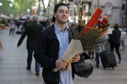 La tradició de regalar roses va a l'alça. 