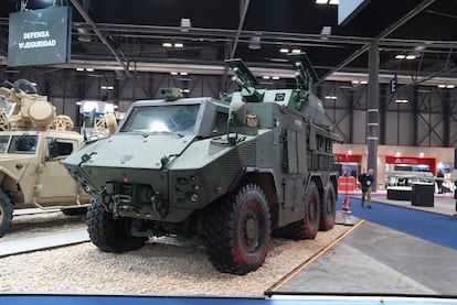 El nuevo vehículo 6x6 Ferox de Escribano Mechanical & Engineering (EM&E). Imagen cedida por la empresa.
