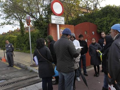 Cola en el registro de Getafe.